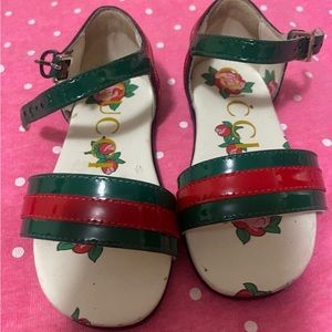 Gucci Sandals fits 12-18 months